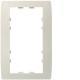 Kallysta Plaque 2P V57 Dune HAGER WK416