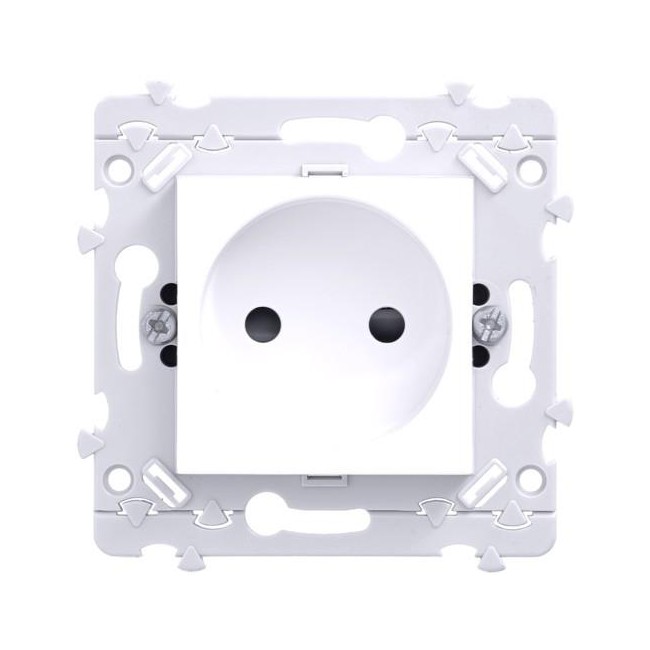 Ess. PC 2P 16A à vis à griffes HAGER WE102G