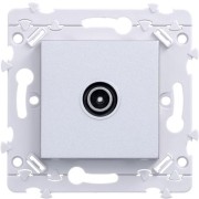 ess. Prise TV directe Titane HAGER WE250T