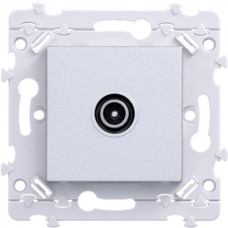 ess. Prise TV directe Titane HAGER WE250T