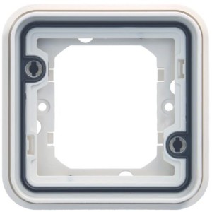 cubyko Supp. simple ass. blanc HAGER WNA401B