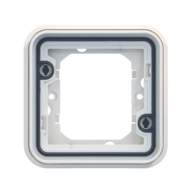 cubyko Supp. simple ass. blanc HAGER WNA401B