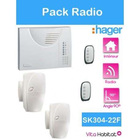 Batli22, Batterie d'origine pour système d'alarme Logisty Hager, batterie pour