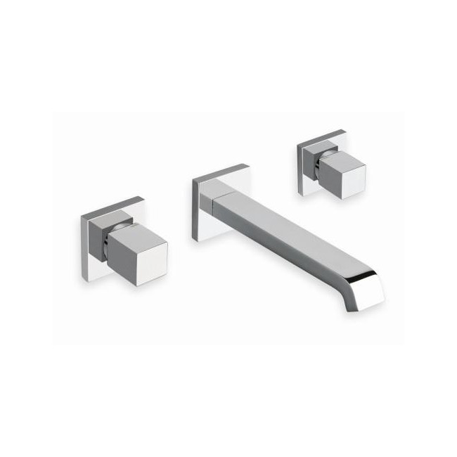 LAVABO MELANGEUR QUADRI MURAL REGULAR AVEC VIDAGE - CRISTINA ONDYNA QD24251