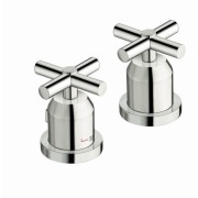 BAIGNOIRE EXECUTIVE SUR GORGE 2 SORTIES CHROME - CRISTINA ONDYNA XV14251