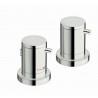 BAIN DOUCHE TRIVERDE SUR GORGE THERMOSTATIQUE 3 SORTIES CHROME - CRISTINA ONDYNA XT14351