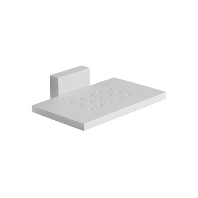 PORTE SAVON QUATTRO A SUSPENDRE LAITON BLANC - CRISTINA ONDYNA QU12524