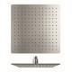 POMME DE DOUCHE SANDWICH PLUS CARRE 300 MM FINITION INOX - CRISTINA ONDYNA SC30028