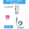 Médaillon d'appel d'urgence - Hager logisty - RLF001X