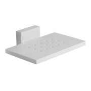 PORTE SAVON QUATTRO A SUSPENDRE LAITON BLANC - CRISTINA ONDYNA QU12524