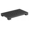 PORTE SAVON QUATTRO A POSER LAITON NOIR - CRISTINA ONDYNA QU72513