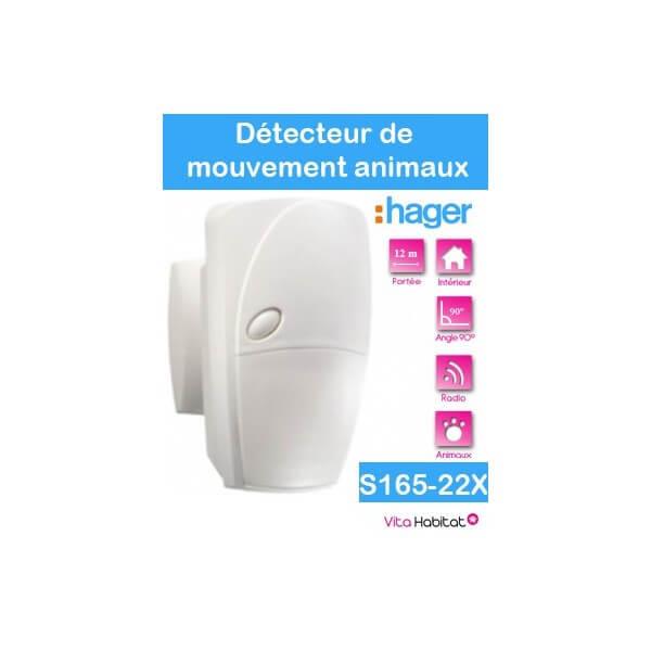 Détecteur de mouvement sans-fil compatible animaux 512745 THOMSON CoffreFor