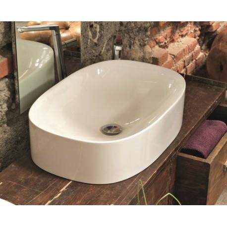 LAVABO CERAMIQUE WILD  DIM 60 A POSER SANS TROP PLEIN - CRISTINA ONDYNA WWL3081