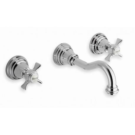 MELANGEUR MURAL LAVABO CHAMBORD CHROME - CRISTINA ONDYNA CH24251