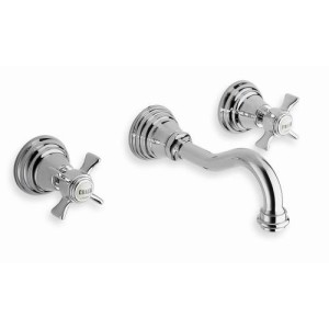 MELANGEUR MURAL LAVABO CHAMBORD CHROME - CRISTINA ONDYNA CH24251