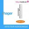 Détecteur audiosonique de bris de vitre - LS radio - S280-22X - Logisty Hager - pile lithium fournie