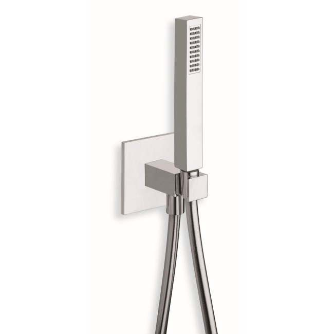 PRISE D'EAU DOUCHETTE FLEXIBLE CARREE CRISTINA CHROMEE - CRISTINA ONDYNA PD66551