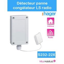 Détecteur de panne de congélateur - Logisty Hager - S232-22X