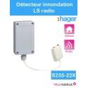 Détecteur d'inondation - Logisty Hager - S235-22X