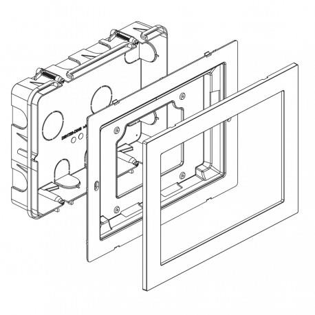 Boîtier d'encastrement pour moniteur MODO 1723/60 URMET