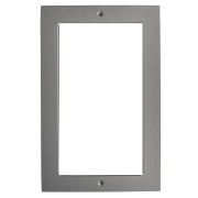 Boîtier d'encastrement ZAMAK pour plaque de rue - URMET 1723/50