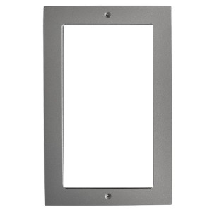 Boîtier d'encastrement ZAMAK pour plaque de rue - URMET 1723/50