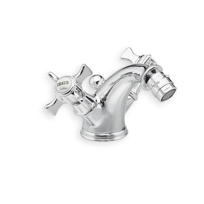 MELANGEUR BIDET CHAMBORD METAL BROSSE +Vidage - CRISTINA ONDYNA CH11677