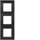 Systo 3x2M Pl triple vert 71 N HAGER WS409N