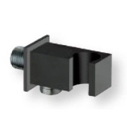 APPLIQUE PRISE D'EAU CARREE LAITON NOIR 1/2" - CRISTINA ONDYNA QD64013