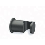 SUPPORT DOUCHETTE ROND MURAL NOIR LAITON  - CRISTINA ONDYNA PD44913