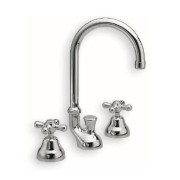 Mélangeur pour lavabo IMPERO  bec tube orientable 3 trous + Vidage - CRISTINA ONDYNA IM20651