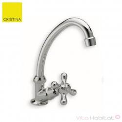 Lave-mains IMPERO bec haut tube orientable + Vidage - CRISTINA ONDYNA IM24551