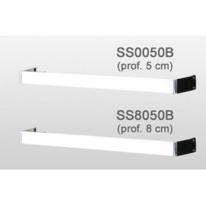 Barre sèche-serviette Inox pour radiateur VALDEROMA longeur 51cm profondeur 5cm - SS0050B