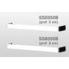 Barre sèche-serviette Inox pour radiateur VALDEROMA longeur 51cm profondeur 5cm - SS0050B