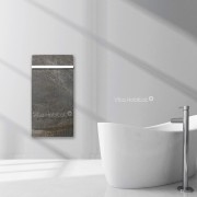 Sèche-serviette à inertie Wifi Terre Lunaire 800W Carré - Valderoma TL08BSW