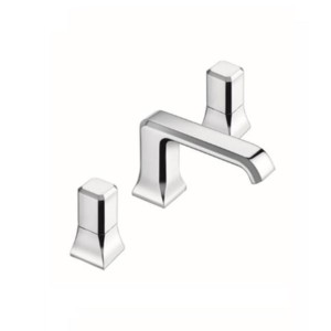 Mélangeur regular 3 trous pour lavabo ITALY chromé + Vidage -  CRISTINA ONDYNA IT20551