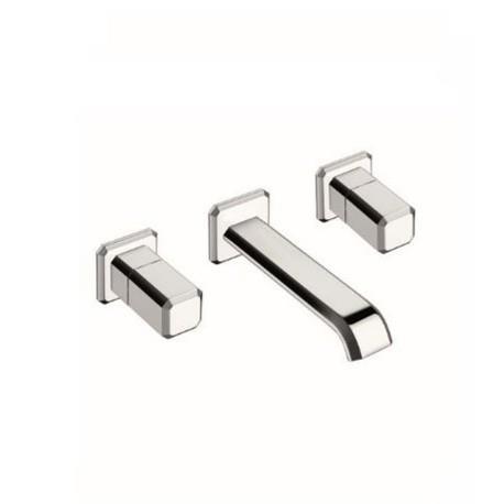 Façade mélangeur régular encastré pour lavabo ITALY  Chromé  + Vidage - CRISTINA ONDYNA IT24251