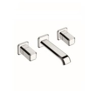 Façade mélangeur régular encastré pour lavabo ITALY  Chromé  + Vidage - CRISTINA ONDYNA IT24251