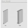 Radiateur chauffage central ACOVA - PLANEA Vertical simple 1904W PLH-200-098