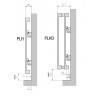 Radiateur chauffage central ACOVA - PLANEA Vertical simple 1904W PLH-200-098