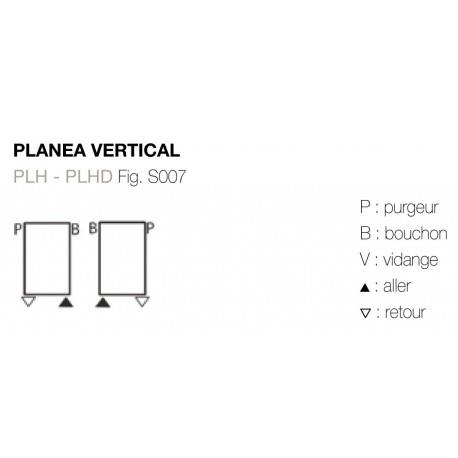 Radiateur chauffage central ACOVA - PLANEA Vertical simple 952W PLH-200-049