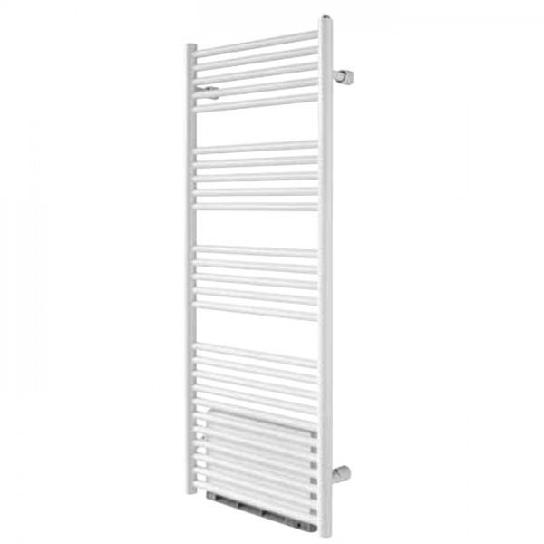 Radiateur sèche-serviettes électrique 1200 W ondulé blanc – Le