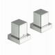 BAIN DOUCHE QUADRI SUR GORGE THERMOSTATIQUE 3 SORTIE CHROME - CRISTINA ONDYNA XQ14351