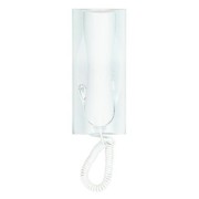 Combiné Interphone audio blanc 5fils + manette d'inser - URMET 1133/10