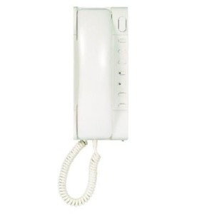 Combiné Interphone Audio e2w+reglag volume blanc - URMET 1142/20