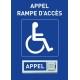 Signaletique pmr pour carillon - URMET 43398
