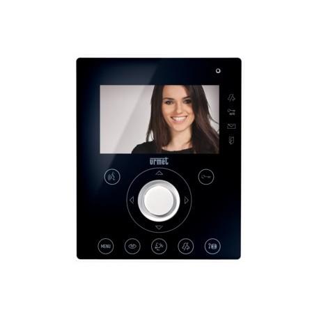 Facade noire pour aiko 1716/6 - URMET 1716/73