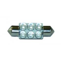 Blister de 2 navettes leds bleues - URMET 6368