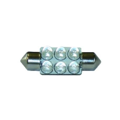 Blister de 2 navettes leds bleues - URMET 6368