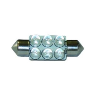 Blister de 2 navettes leds bleues - URMET 6368